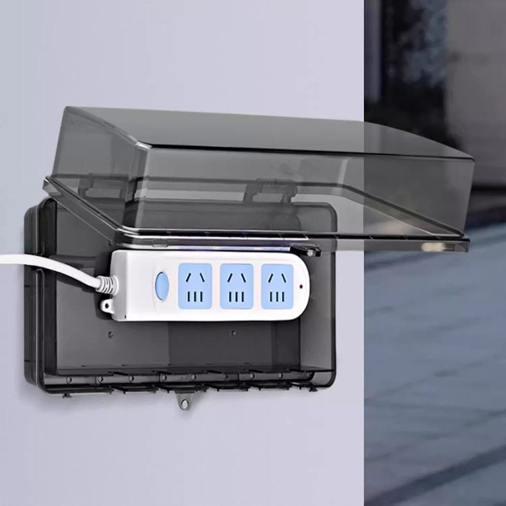 Прочный пластиковый водонепрон – обзор и цена Outdoor Power Strip Weatherproof