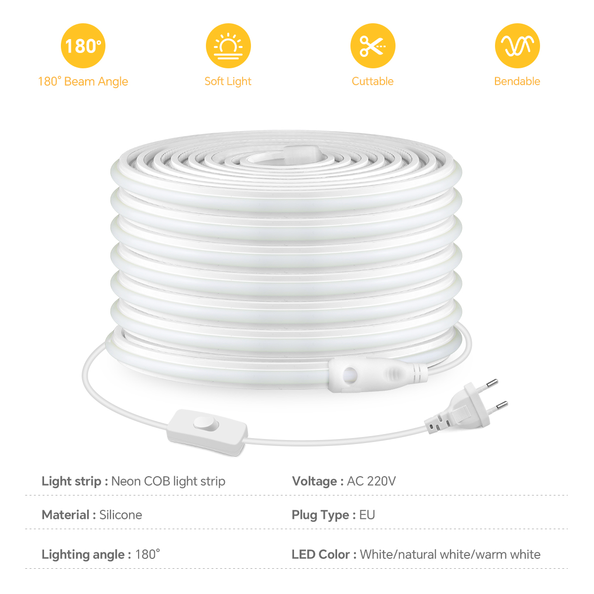 Новейшая светодиодная лента 22 – обзор и цена Outdoor Power Strip Weatherproof