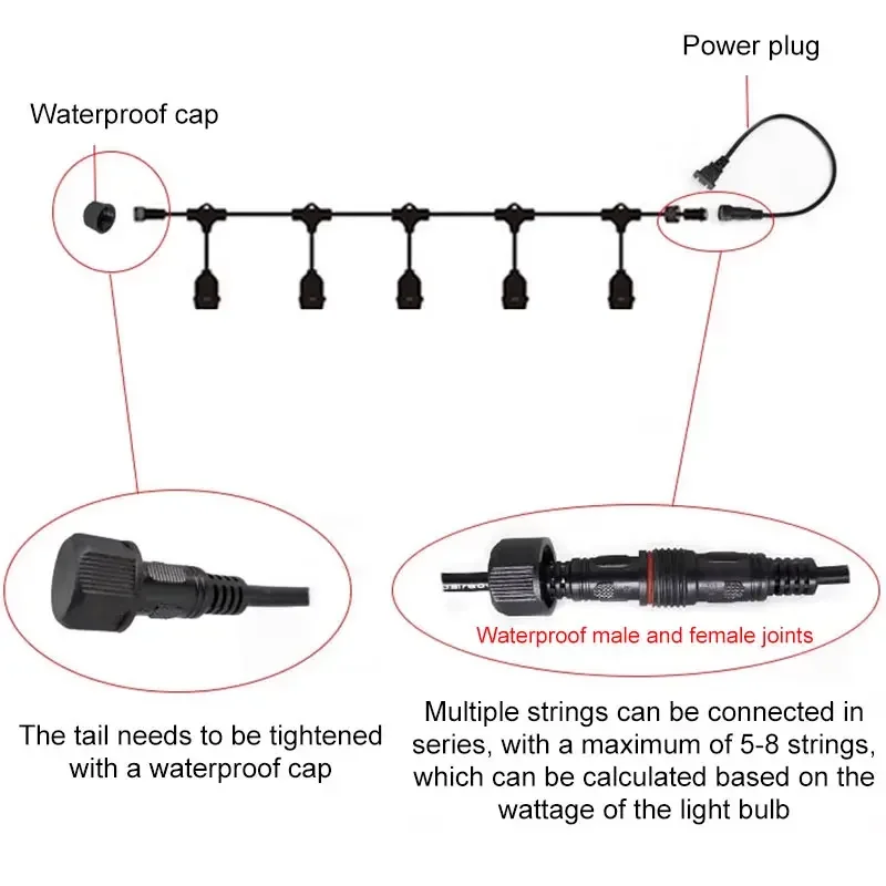 Наружная Резьбовая Налобная ла – обзор и цена Outdoor Power Strip Weatherproof